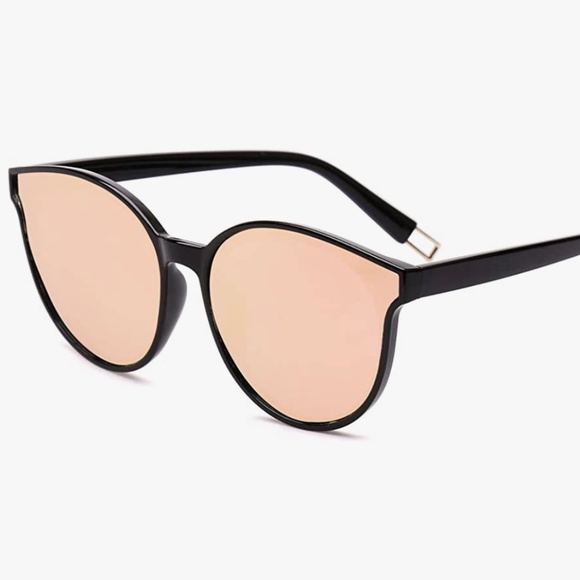 Accessories Vintage Style Sunglasses With Rose Mirrored Lenses Poshmark